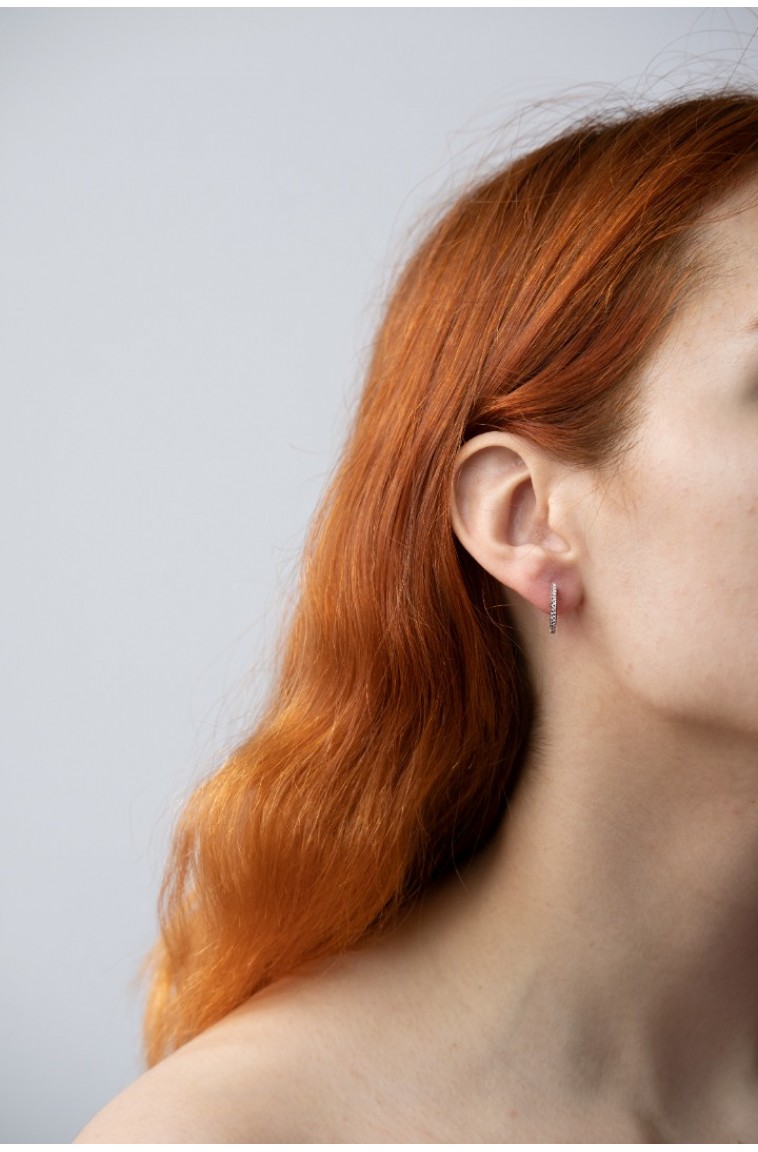 İnce Tamtur Gold Küpe