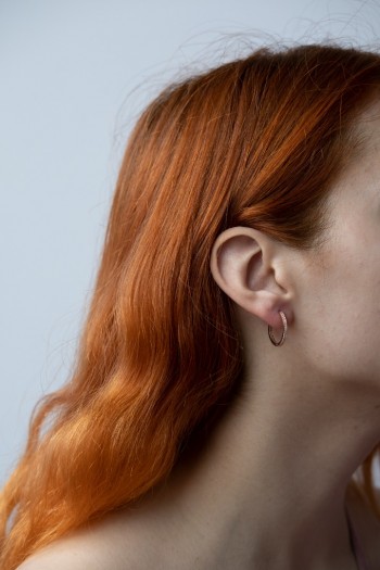 İnce Tamtur Rose Küpe