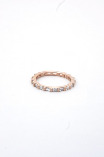 Beyaz Rose Tamtur Yüzük