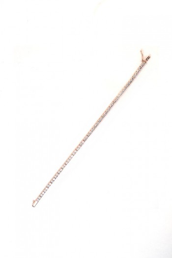 Rose Gold Su Yolu Bileklik 2mm