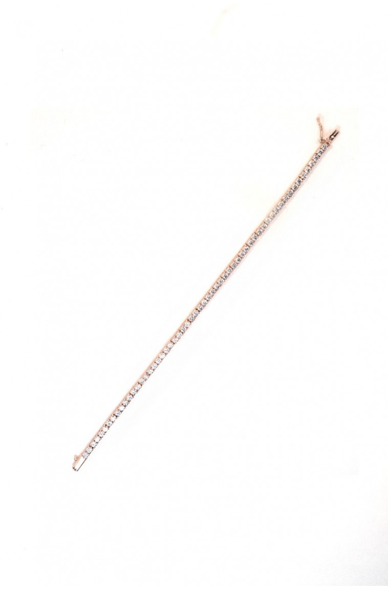 Rose Gold Su Yolu Bileklik 2mm