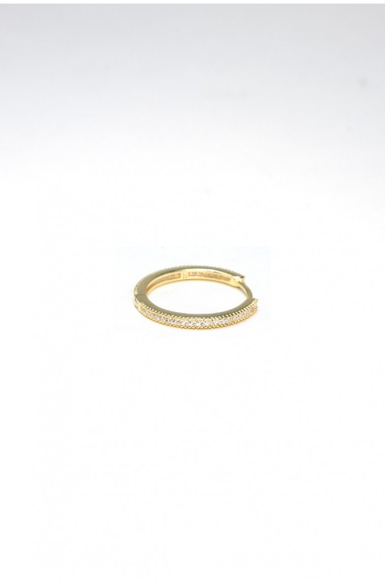 İnce Tamtur Gold Küpe