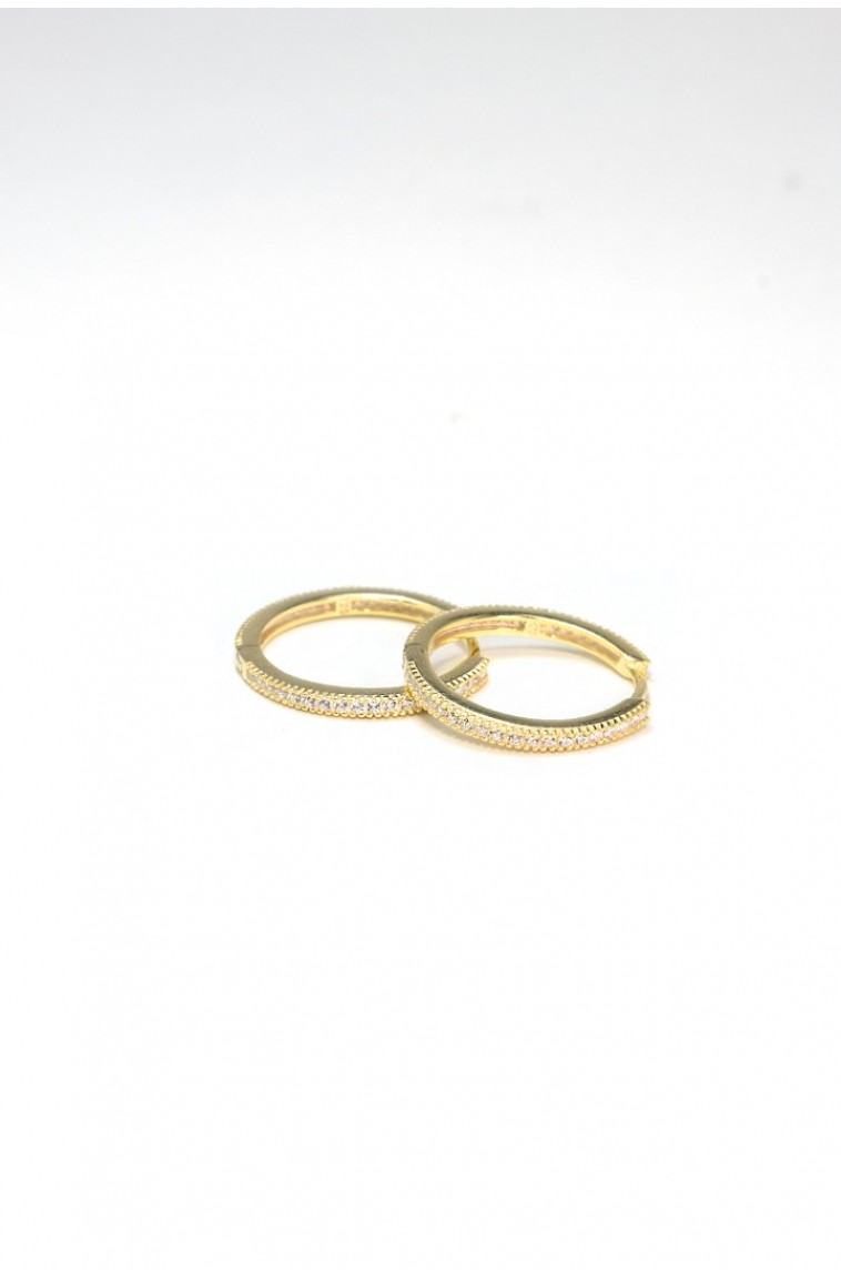 İnce Tamtur Gold Küpe